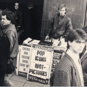 packshot sleeve art for the riot pictures album by Pop Icons